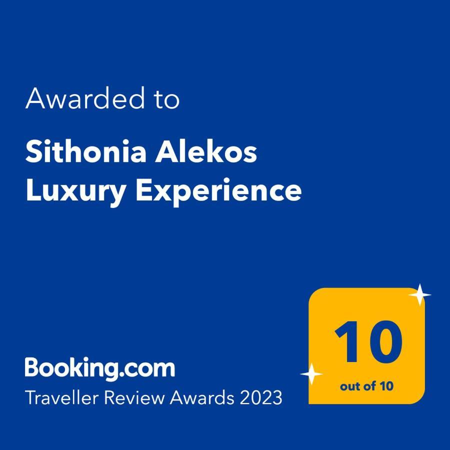 Apartmán Sithonia Alekos Luxury Experience Metamorfosi  Exteriér fotografie